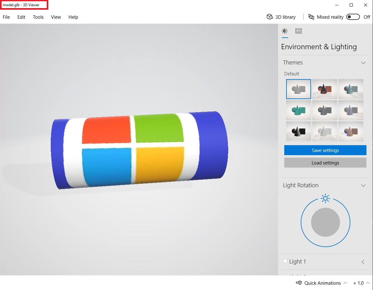 In Paint 3d, when I make a sticker, the image does not show up on the right side of the... 118671bd-5514-4eb6-9363-1390aeadda85?upload=true.jpg