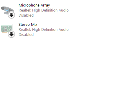 My headset audio is registered to my speakers and my microphone is not  detected