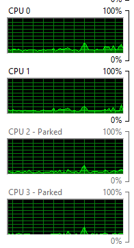 Why do my CPU's park when I plug the charger in and then it unparks when I  unplug it?