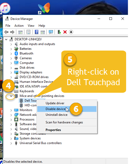 Is there are laptops that are dosnent support widnows 10 correctly? Touchpad 172895d1516139576t-i-want-disable-touchpad-dell-laptop-2.png
