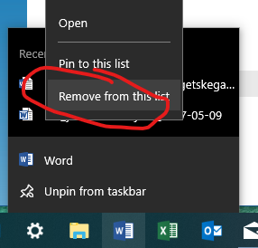 Where is the calendar option that was a popup on bottom right of taskbar? 205446d1537822214t-right-click-taskbar-icon-word-popup-list-messed-up-image.png