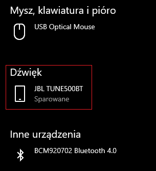 Can't connect JBL TUNE 500BT