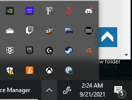 all network, airplane and bluetooth icons are missing on my taskbar menu windows 11 also my... 346697d1632205492t-network-volume-icons-missing-taskbar-image.png