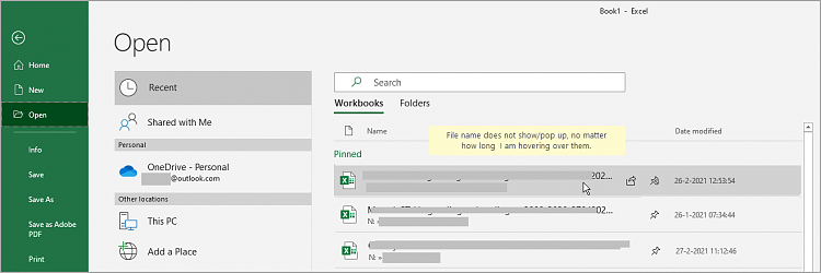 file names do not show in windows11 35d1614490570t-excel-file-open-hover-over-files-file-names-do-not-show-up-snagit-28022021-060241.png