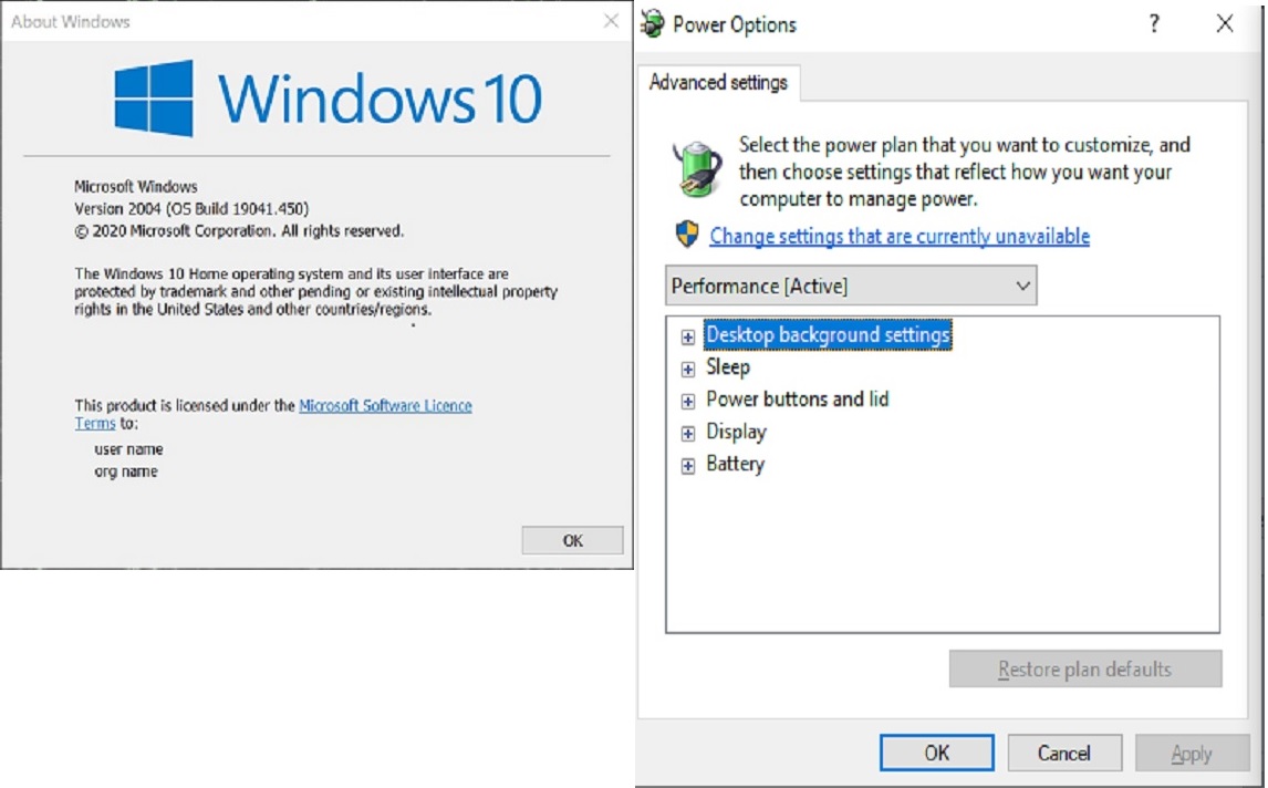 HOW TO FIX WINDOWS 10 MISSING POWER PLAN & OPTIONS FOR v2004 BUILD: 19041