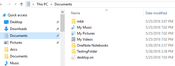 How do I make a new Documents folder appear under Libraries > Documents? 527361390t-contents-folder-included-documents-library-not-displayed-documents-under-quick-access.png