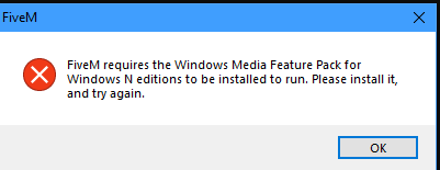 Windows 10 Media Feature Pack