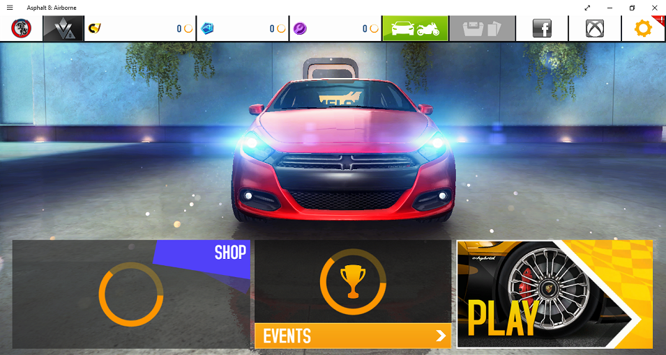 Asphalt 8 Airborne: the game does not detect internet connections