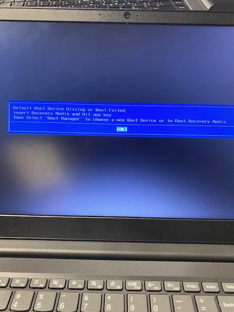 Window wont boot and can't go to SAFE mode or perform recover on Lenovo S145