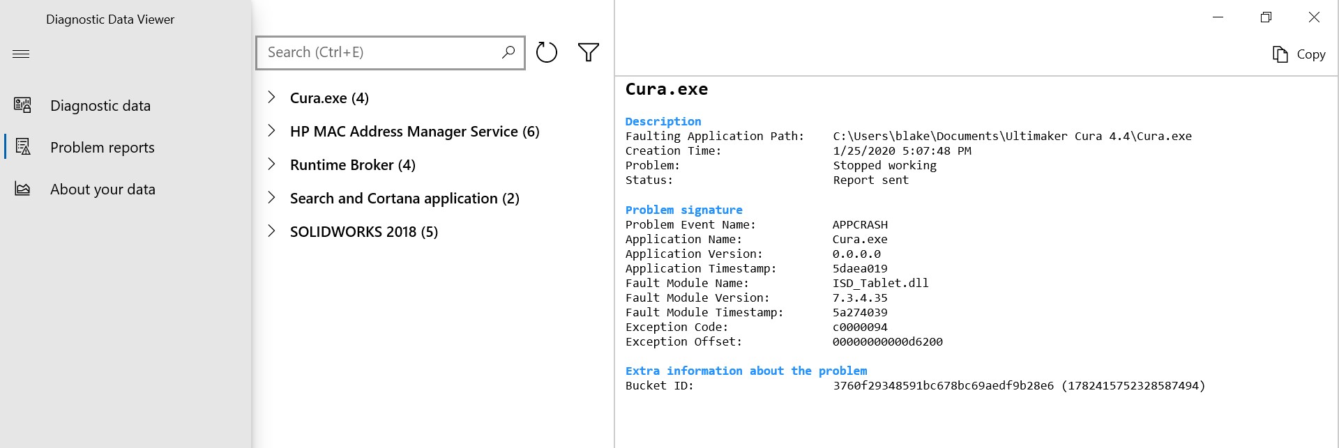 Cura не запускается на windows 7