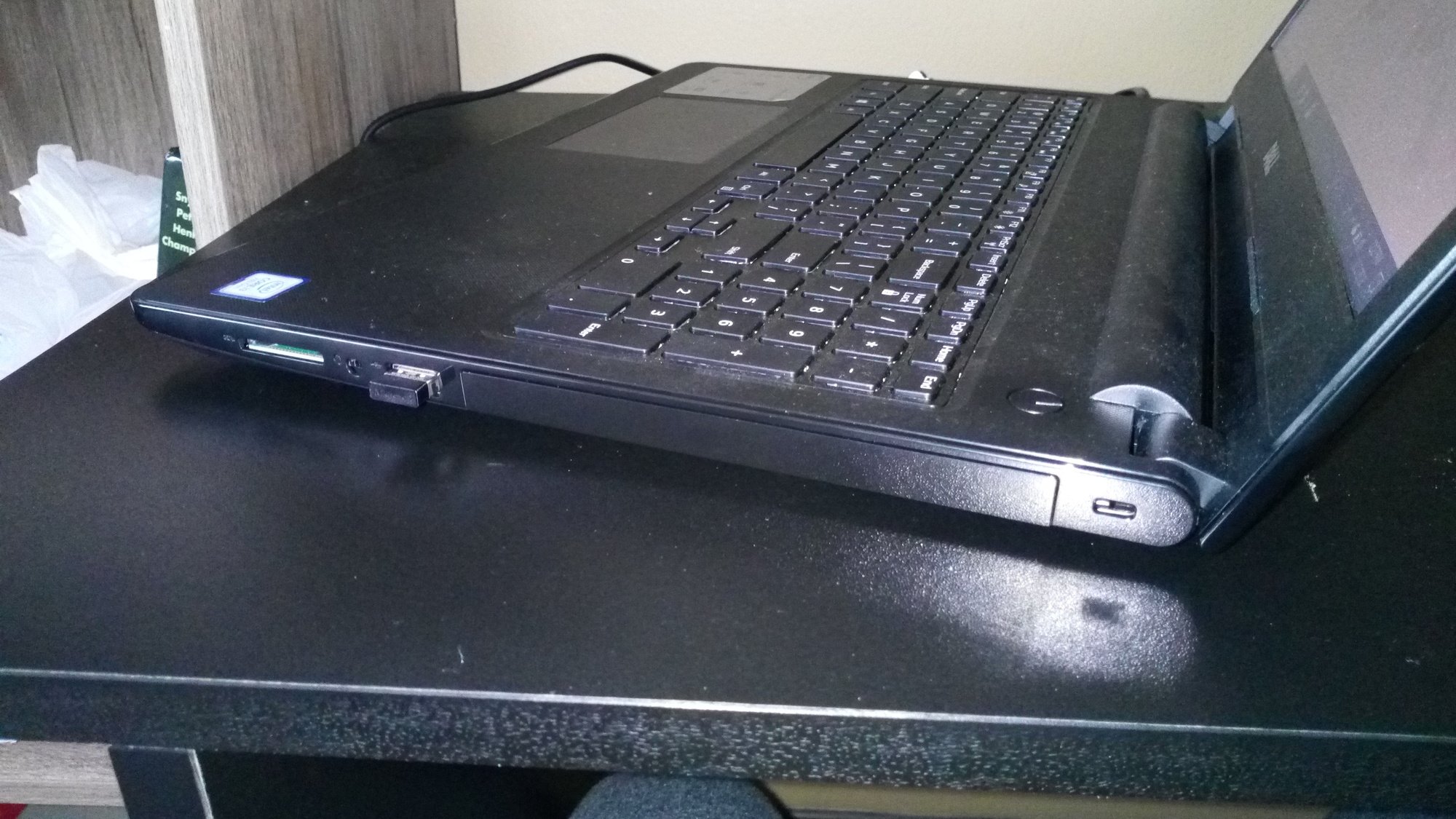My Dell Inspiron 15 3000 does not have a CD tray or eject button and a CD  drive icon in My...