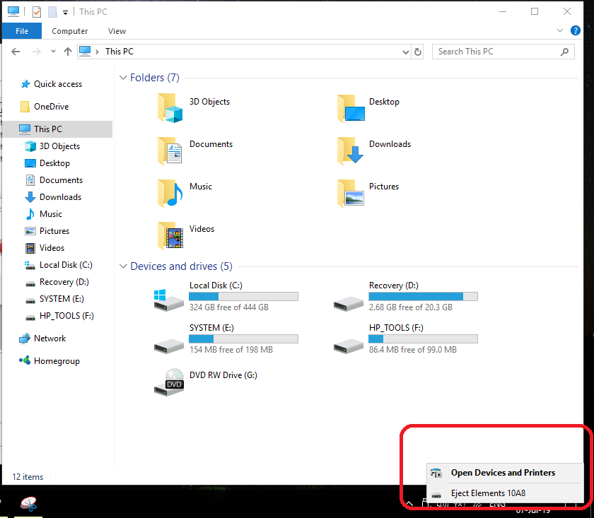 WD External HDD detected but not visible in My computer