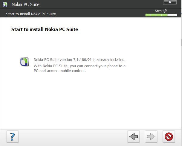Couldn't remove Nokia PC suit completely.