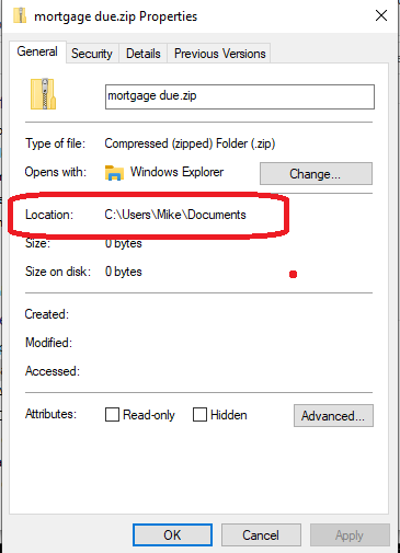 I'm unable to get access to my files when it says they are downloaded! 905t-unable-access-zip-folder-created-steps-recorder-windows-10-a-unable-find-file-path-location.png