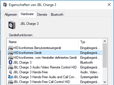 JBL charge 3 can´t connect.