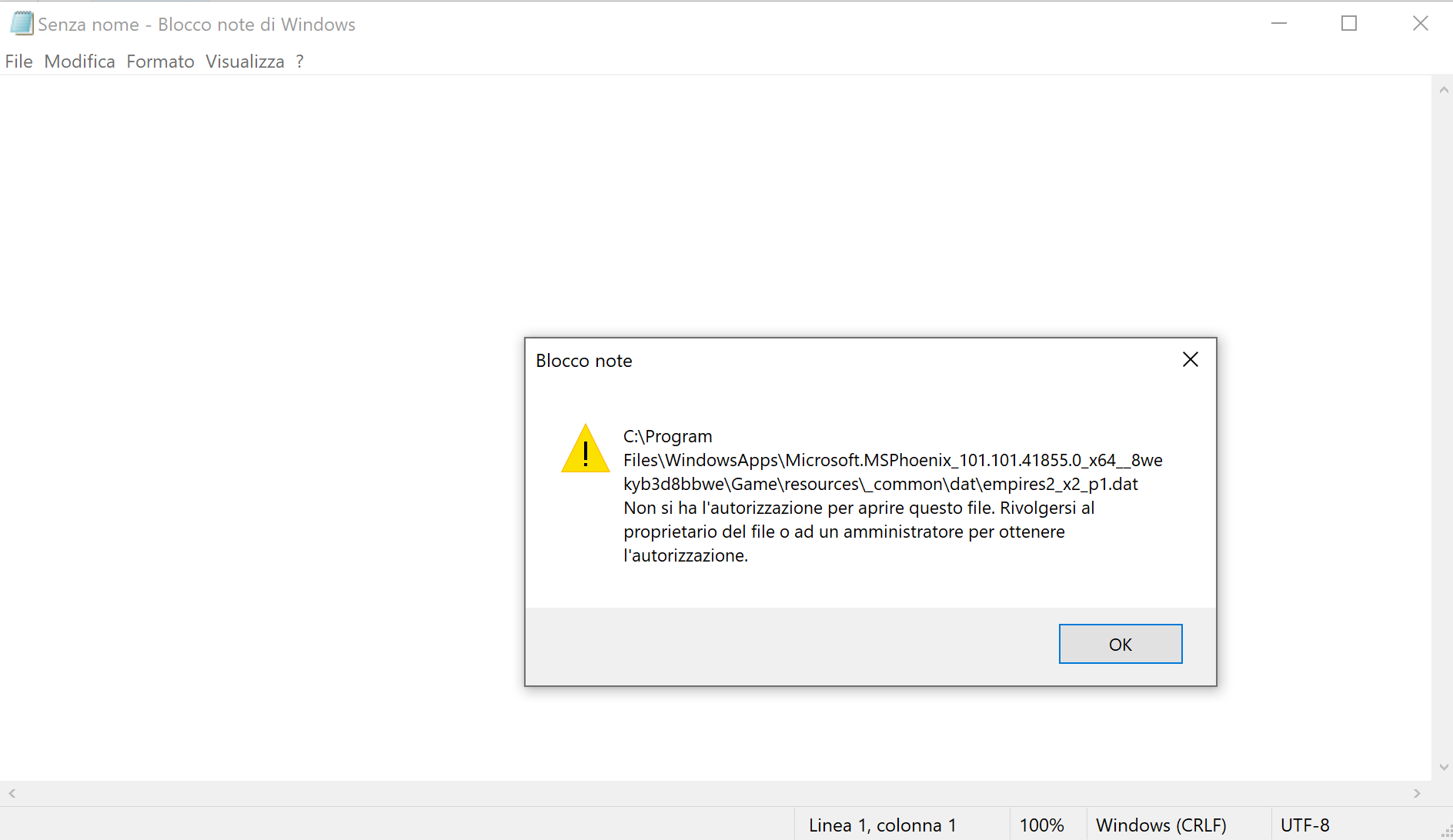 Can't change permissions of WindowsApps' subfolders