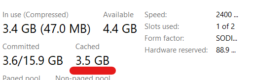 How do i clean the RAM cache on Windows 10