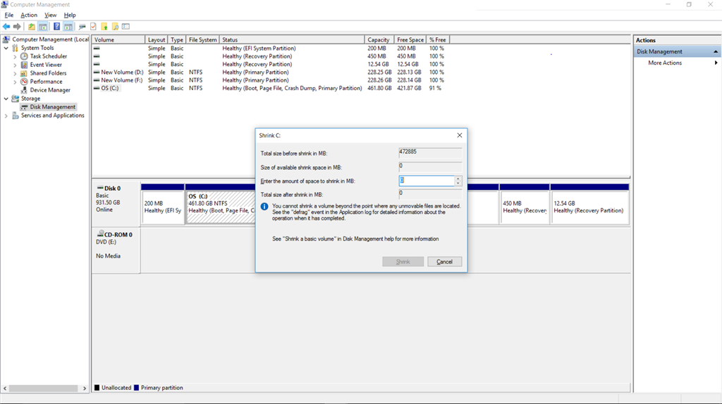 having trouble shrinking my C drive e719d95e-d7b1-403e-be52-791dce207638.png