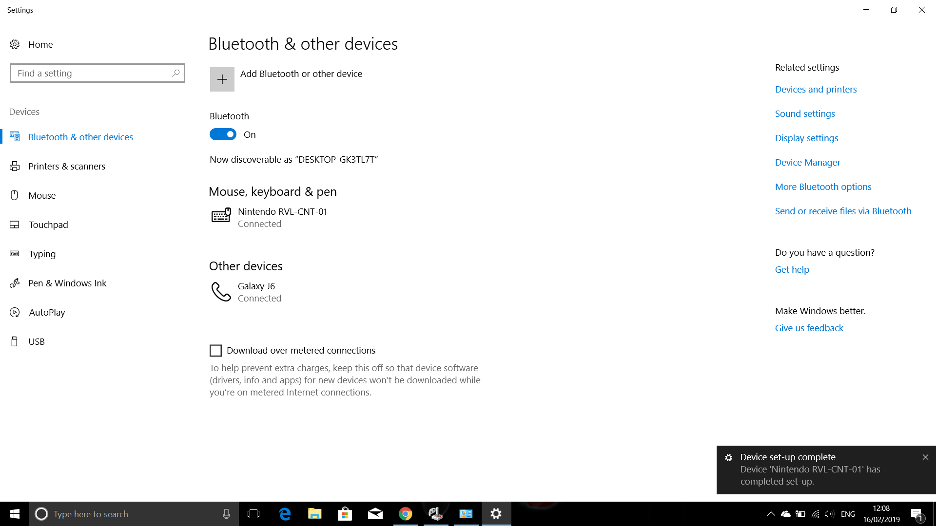 Trying to connect a Wii Remote to Windows 10 through Bluetooth - and  failing miserably