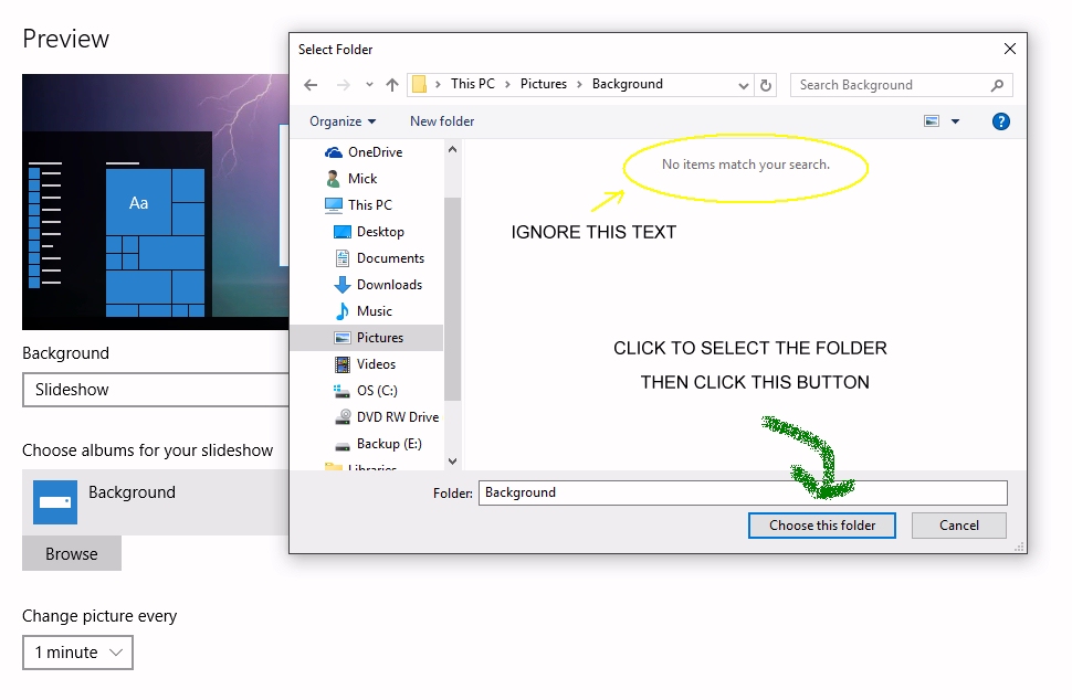 Windows 11 keeps resetting slideshow background and theme f1d17af2-e300-4d2e-a64c-105165cf73a3.jpg