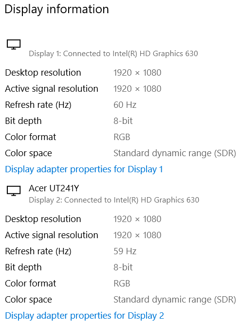WIndows 10 using Intel HD 630 instead of gpu , how to change?